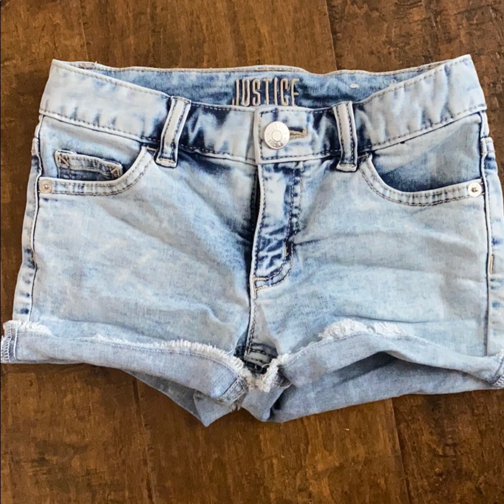 Justice Denim Shorts